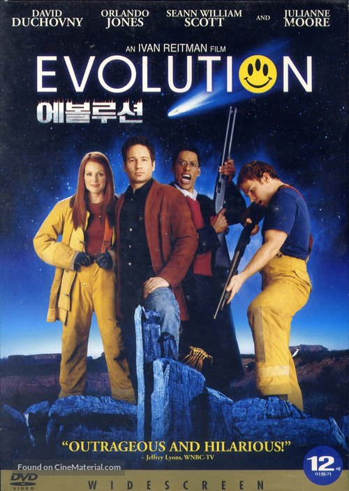 Evolution - South Korean DVD movie cover