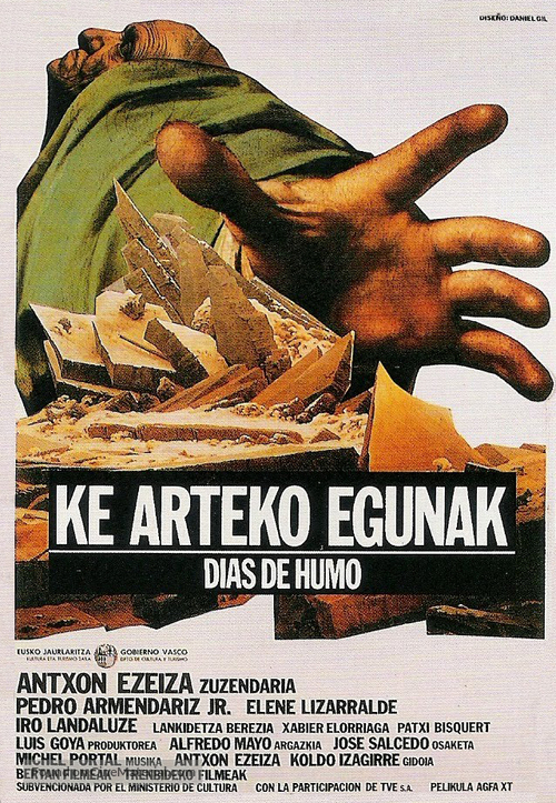 Ke arteko egunak - Spanish Movie Poster