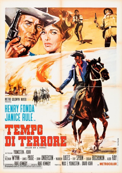 Welcome to Hard Times - Italian Movie Poster