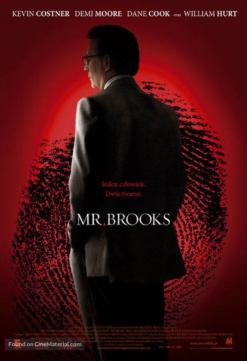 Mr. Brooks - Polish poster