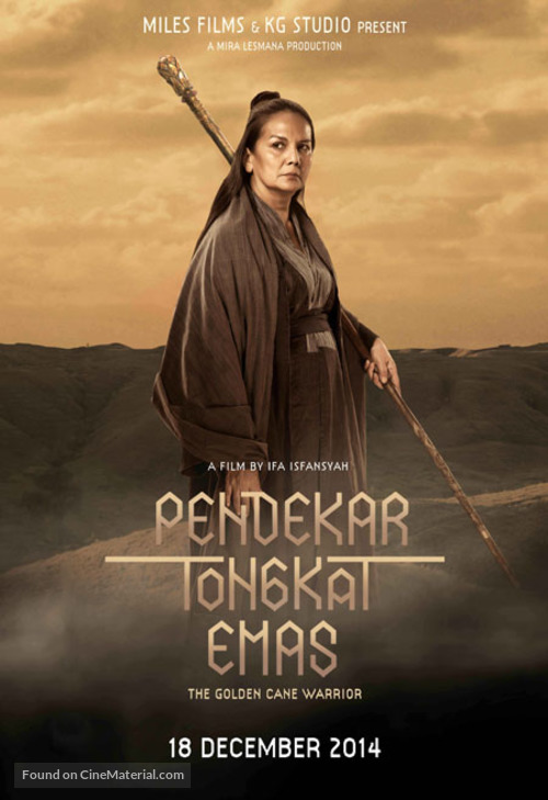 Pendekar Tongkat Emas - Indonesian Movie Poster