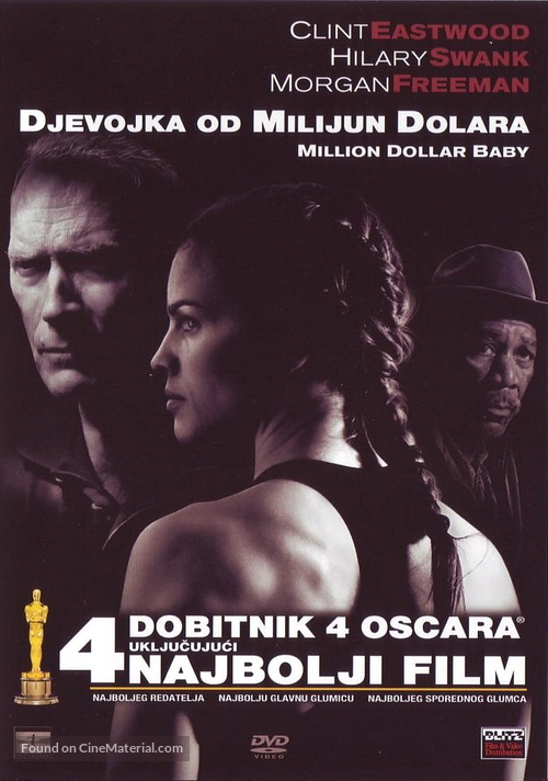 Million Dollar Baby - Croatian DVD movie cover