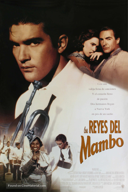 The Mambo Kings - Mexican Movie Poster
