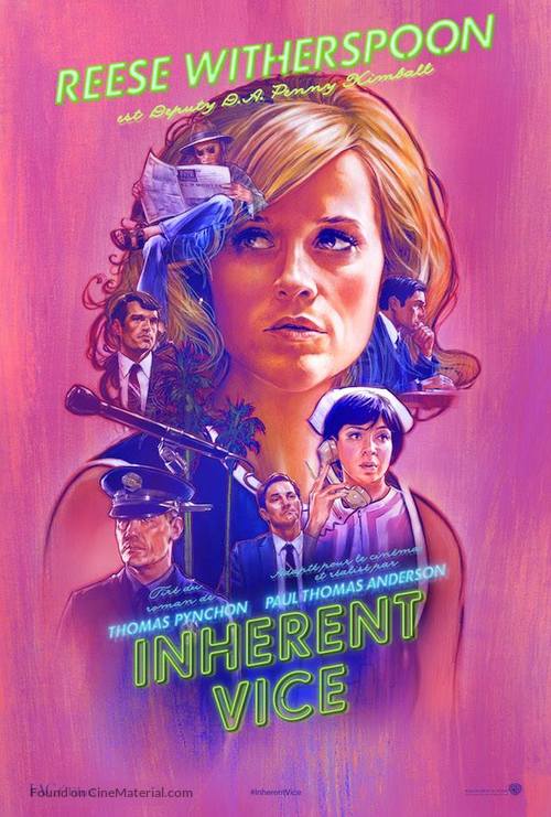 Inherent Vice - French Movie Poster