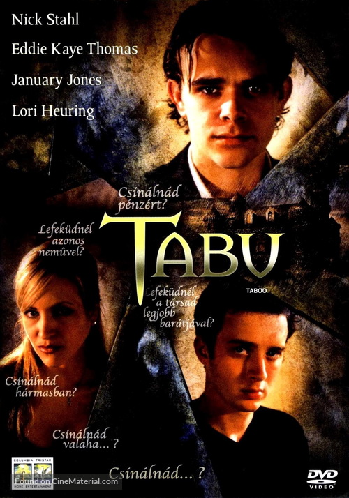 Taboo - Hungarian Movie Cover