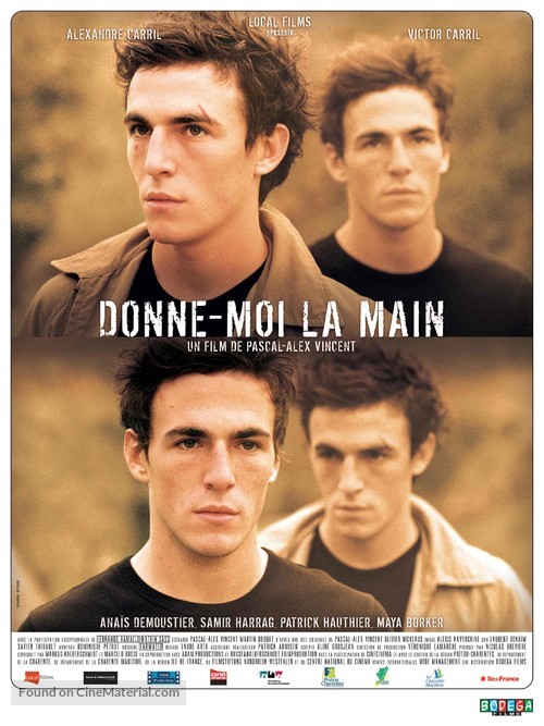Donne-moi la main - French Movie Poster