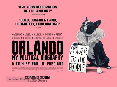 Orlando, ma biographie politique - British Movie Poster