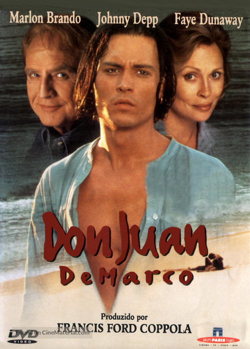 Don Juan DeMarco - Brazilian DVD movie cover