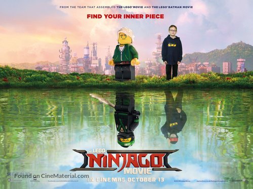 The Lego Ninjago Movie - British Movie Poster