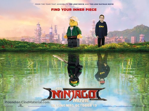 The Lego Ninjago Movie - British Movie Poster
