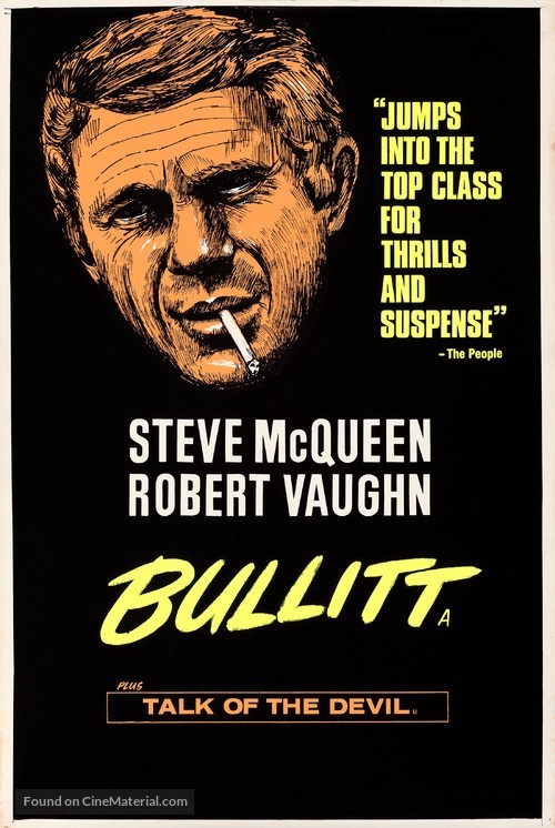 Bullitt - British Movie Poster