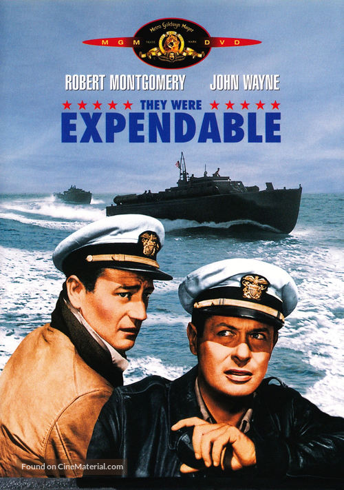 They Were Expendable - DVD movie cover