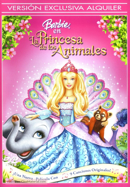 Barbie as the Island Princess - Spanish Movie Cover