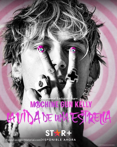 Machine Gun Kelly&#039;s Life in Pink - Argentinian Movie Poster