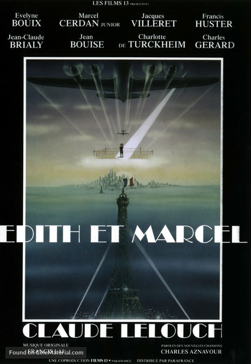 &Eacute;dith et Marcel - French Movie Poster