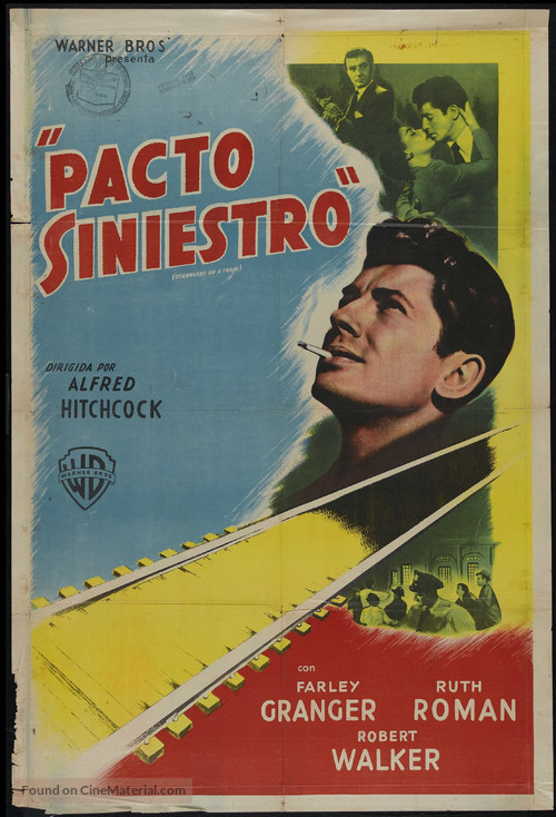 Strangers on a Train - Argentinian Movie Poster