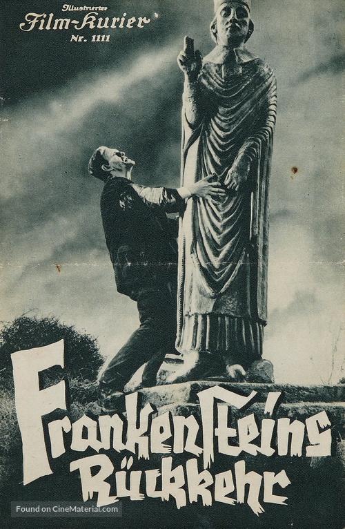 The Ghost of Frankenstein - Austrian poster