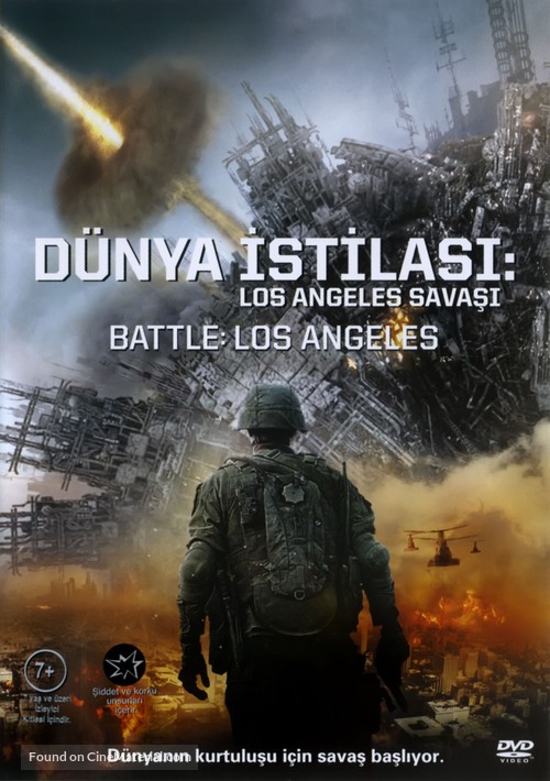 Battle: Los Angeles - Turkish DVD movie cover