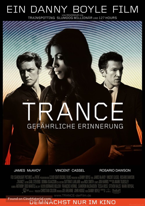 Trance - German Movie Poster