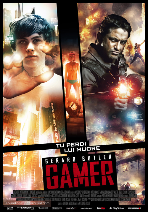 Gamer - Italian Movie Poster