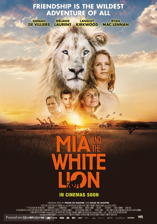 Mia et le lion blanc - Lebanese Movie Poster