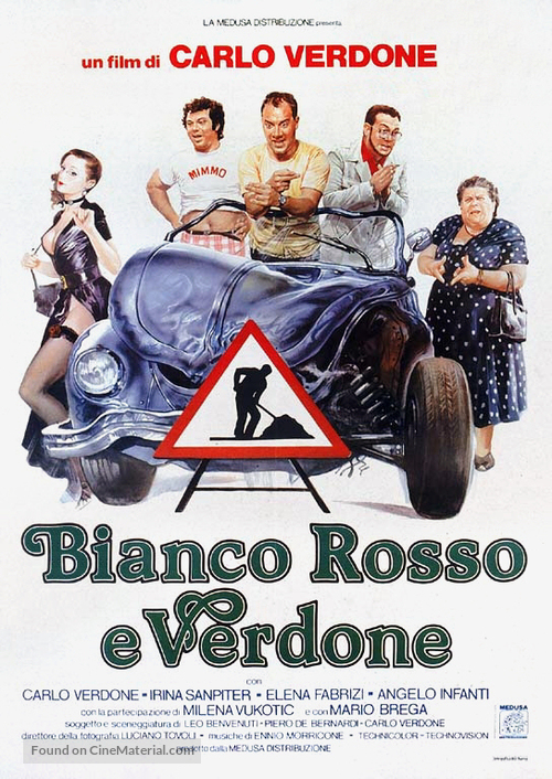 Bianco, rosso e Verdone - Italian Movie Poster