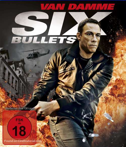 6 Bullets - German Blu-Ray movie cover