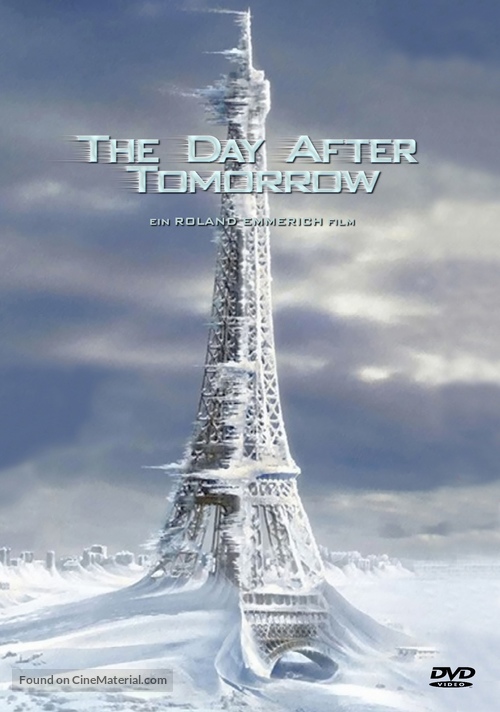 The Day After Tomorrow - German DVD movie cover