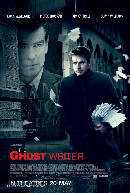 The Ghost Writer - Singaporean Movie Poster