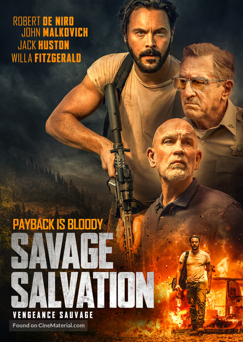 Savage Salvation - Canadian DVD movie cover