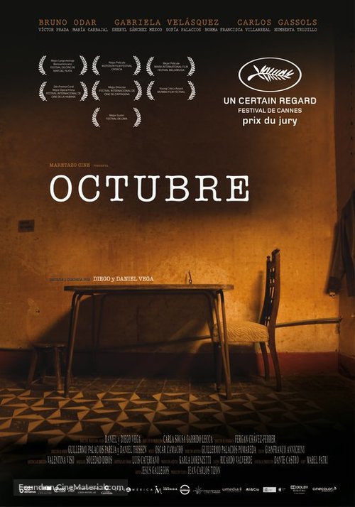 Octubre - Spanish Movie Poster