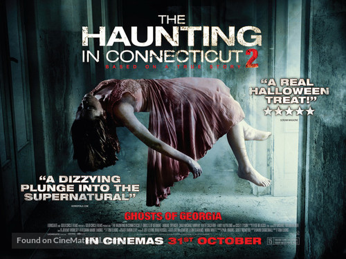 The Haunting in Connecticut 2: Ghosts of Georgia - British Movie Poster