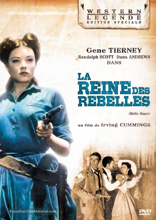 Belle Starr - French DVD movie cover