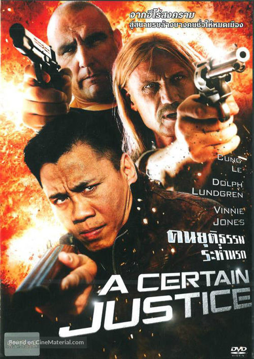 A Certain Justice - Thai DVD movie cover