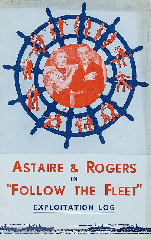 Follow the Fleet - British poster