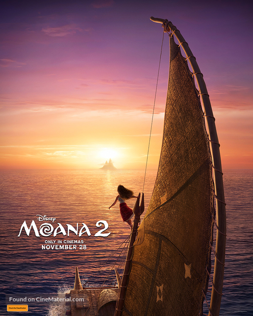 Moana 2 - Australian Movie Poster