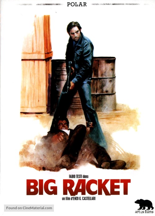 Il grande racket - French DVD movie cover