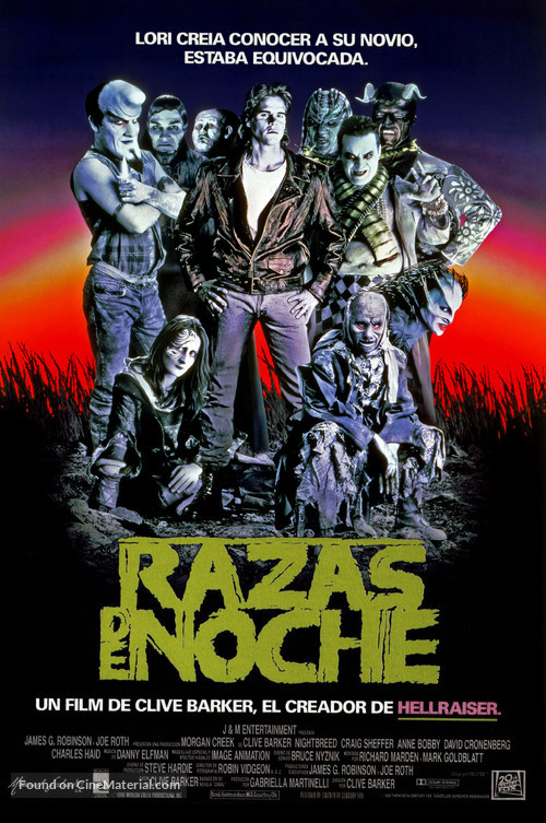 Nightbreed - Spanish Movie Poster