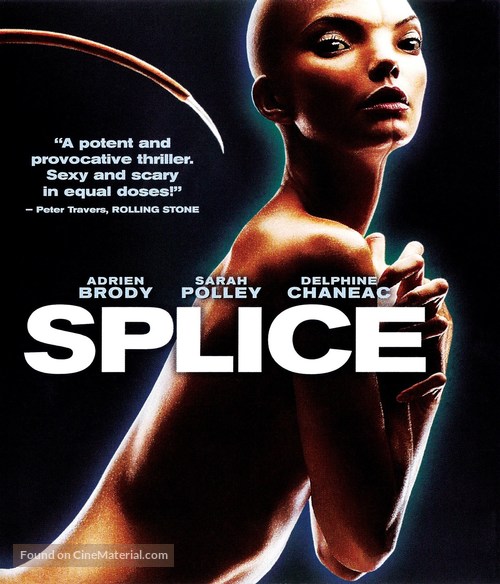 Splice - Blu-Ray movie cover