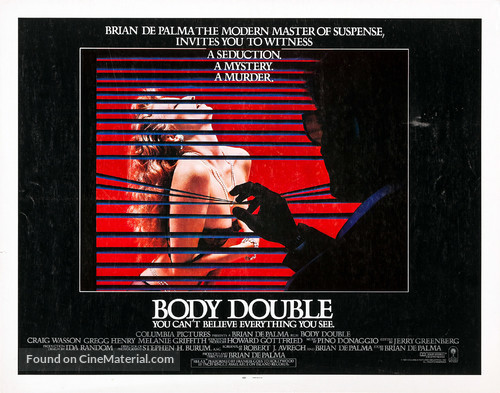 Body Double - Movie Poster