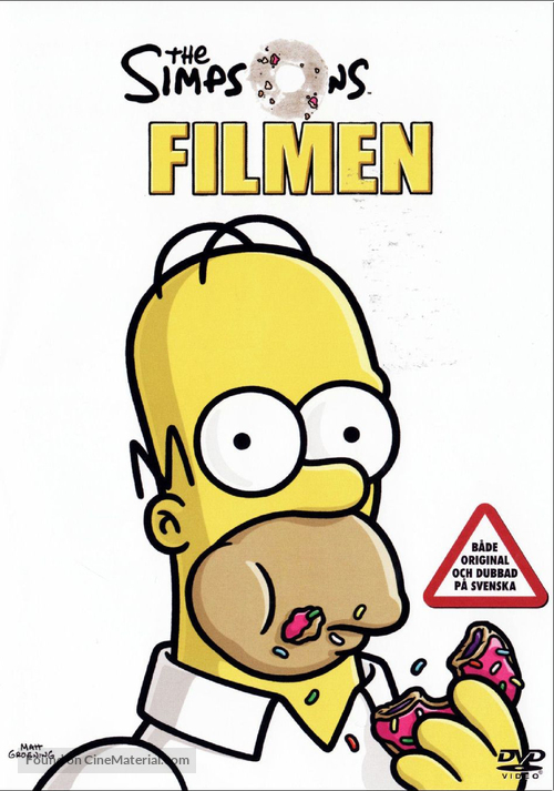 The Simpsons Movie - Swedish Movie Cover