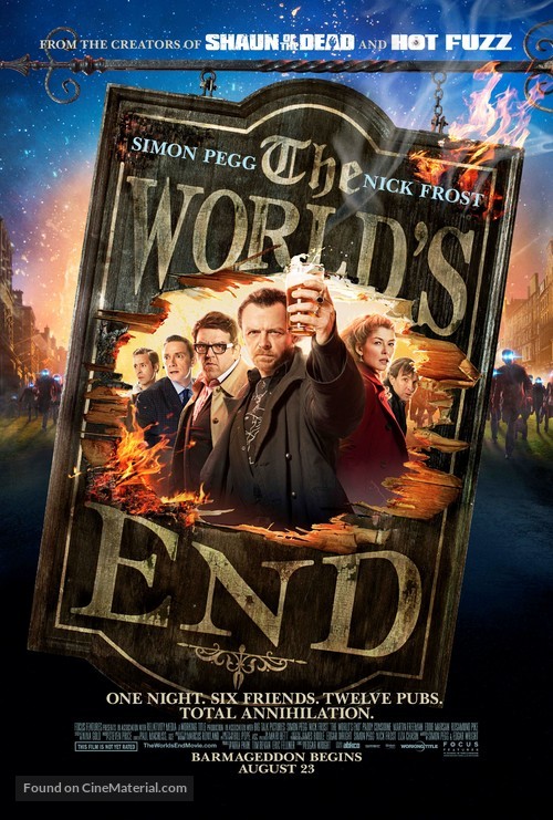 The World&#039;s End - Movie Poster