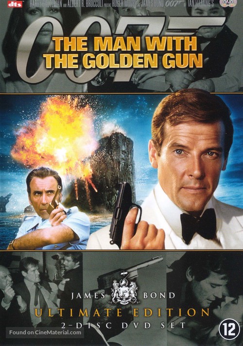 The Man With The Golden Gun - Dutch Movie Cover