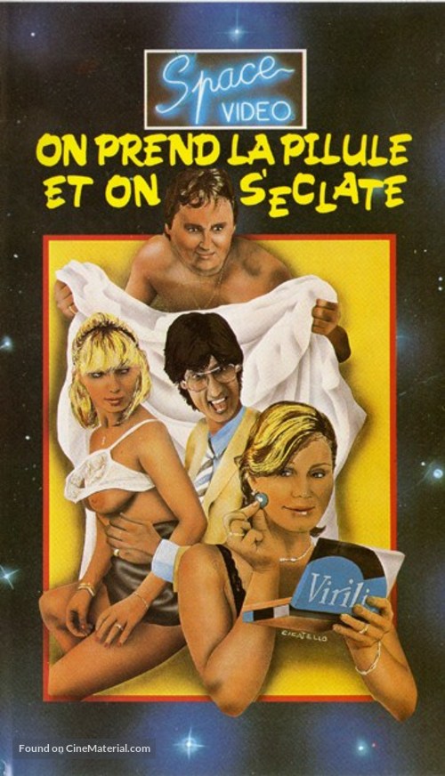 On prend la pilule et on s&#039;&eacute;clate - French VHS movie cover