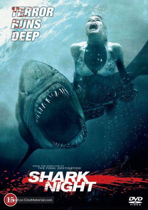 Shark Night 3D - Danish DVD movie cover