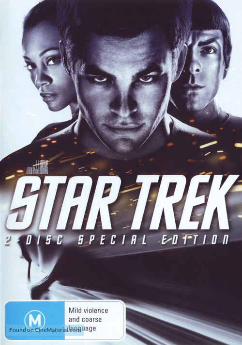 Star Trek - Australian DVD movie cover