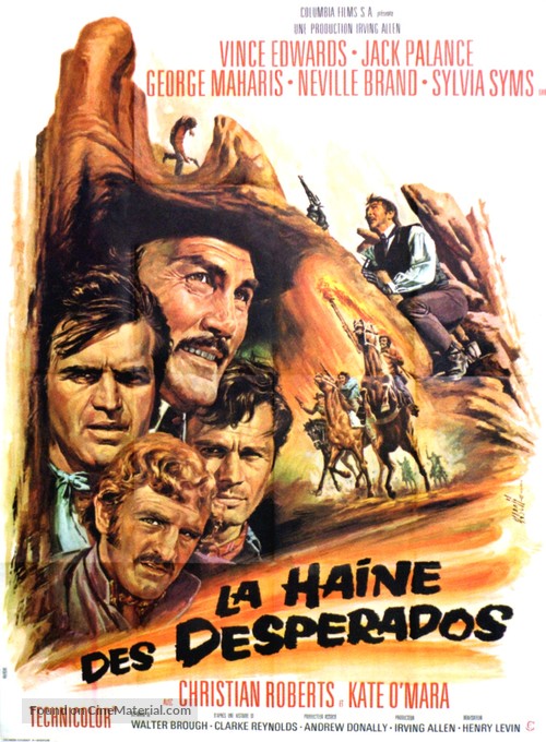 The Desperados - French Movie Poster