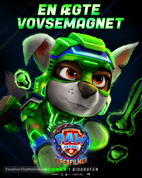 PAW Patrol: The Mighty Movie - Danish Movie Poster