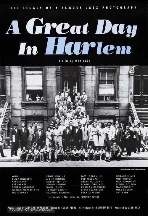 A Great Day in Harlem - Movie Poster