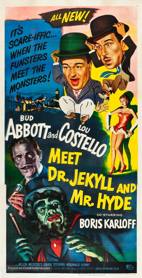 Abbott and Costello Meet Dr. Jekyll and Mr. Hyde - Movie Poster